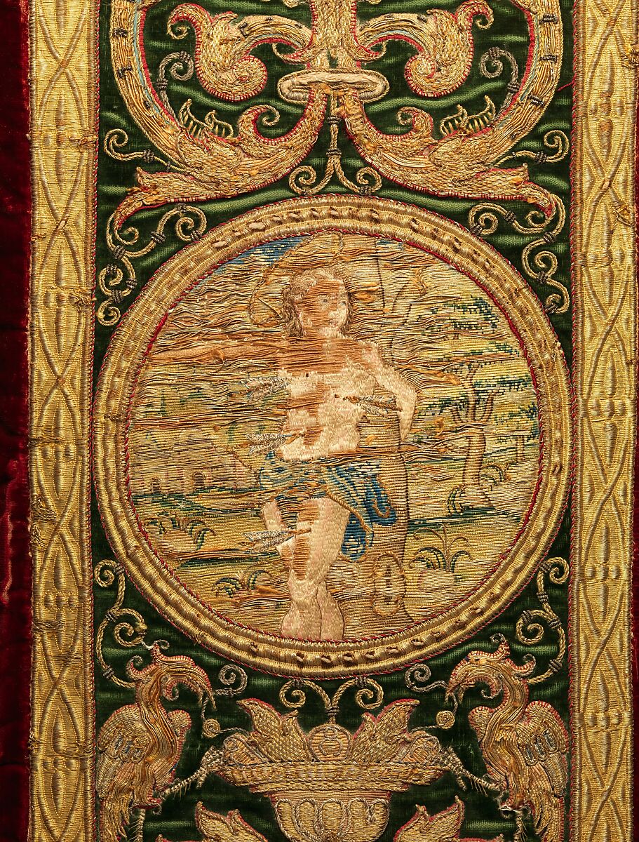 Chasuble, Silk and metal thread, Italian or Spanish