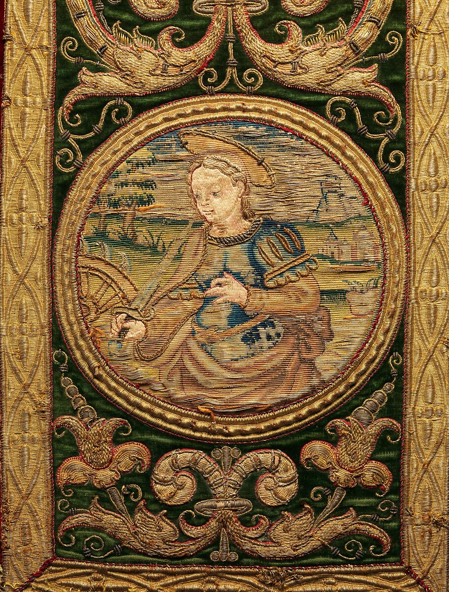 Chasuble, Silk and metal thread, Italian or Spanish