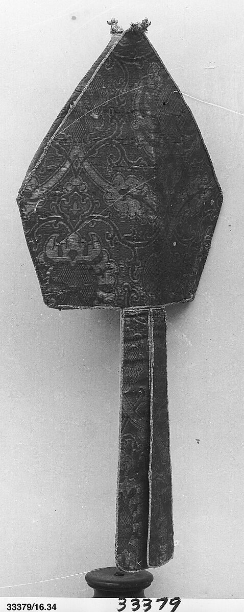 Mitre, Silk and metal thread, Spanish