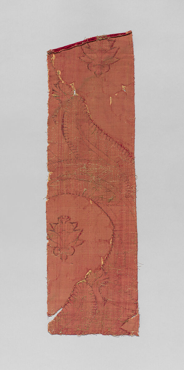 Piece, Silk and metal thread, Italian, Venice