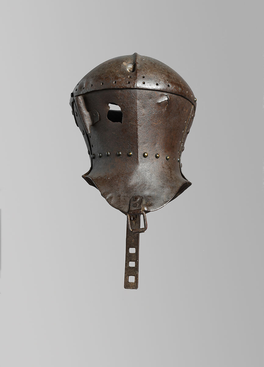 Jousting Helm, Steel, Italian