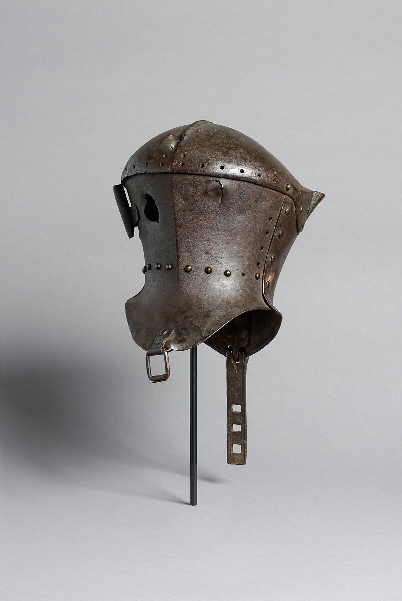 Jousting Helm, Steel, Italian