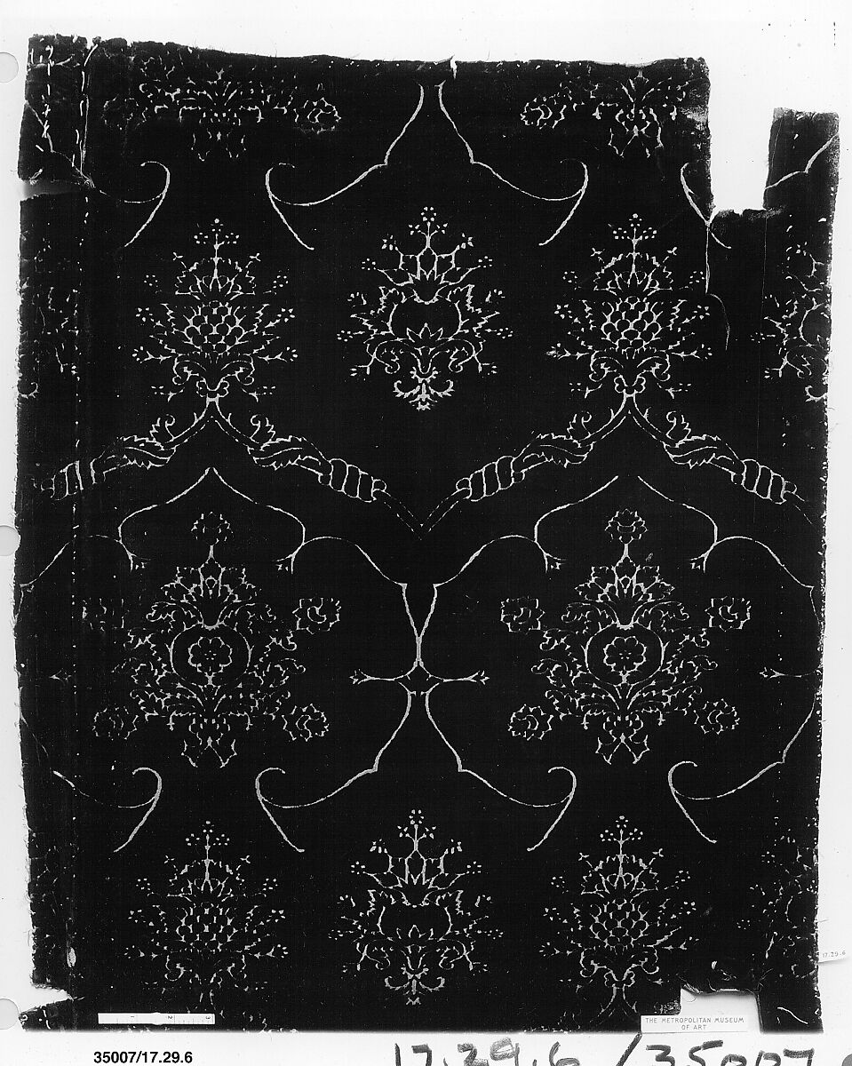 Panel, Silk, Italian