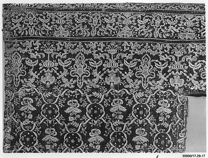 Altar frontal, Velvet, Spanish 