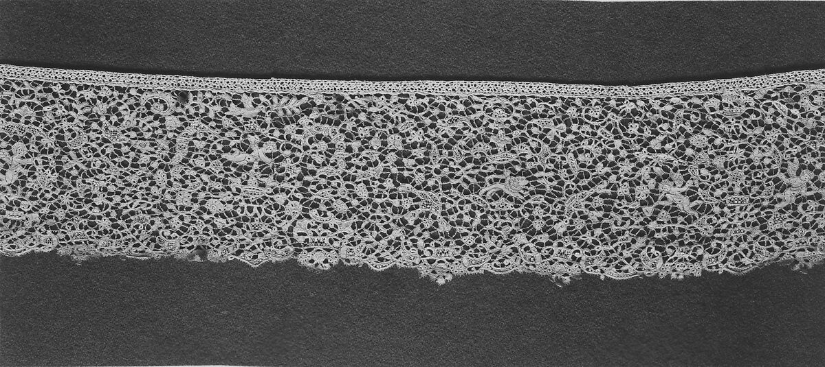 Fragment, Bobbin lace, Flemish