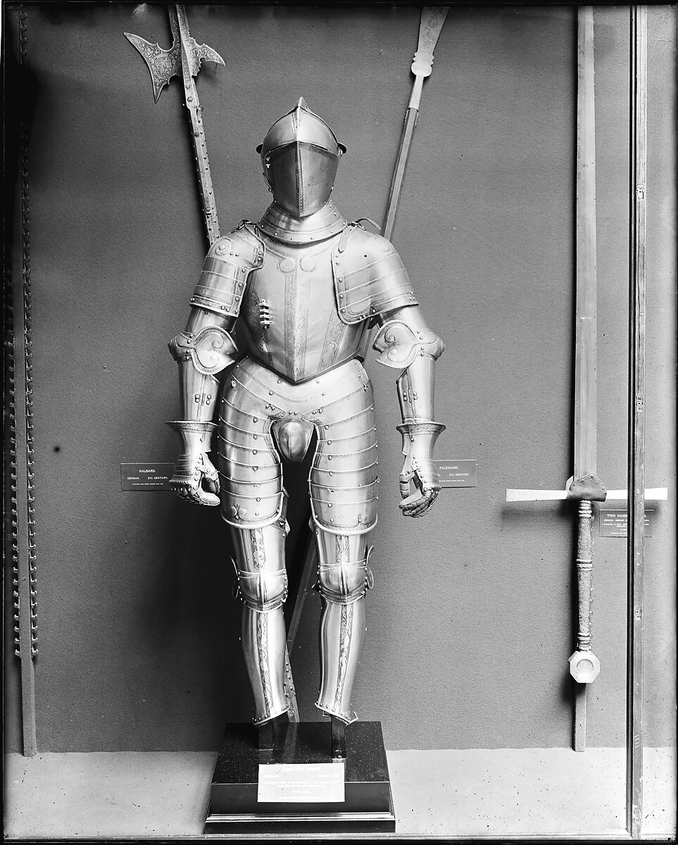 Armor, Steel, leather, German