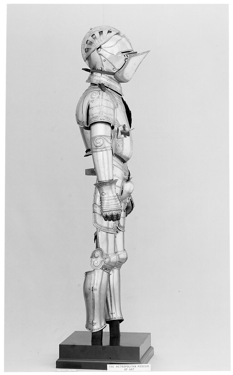 Armor, Steel, leather, German