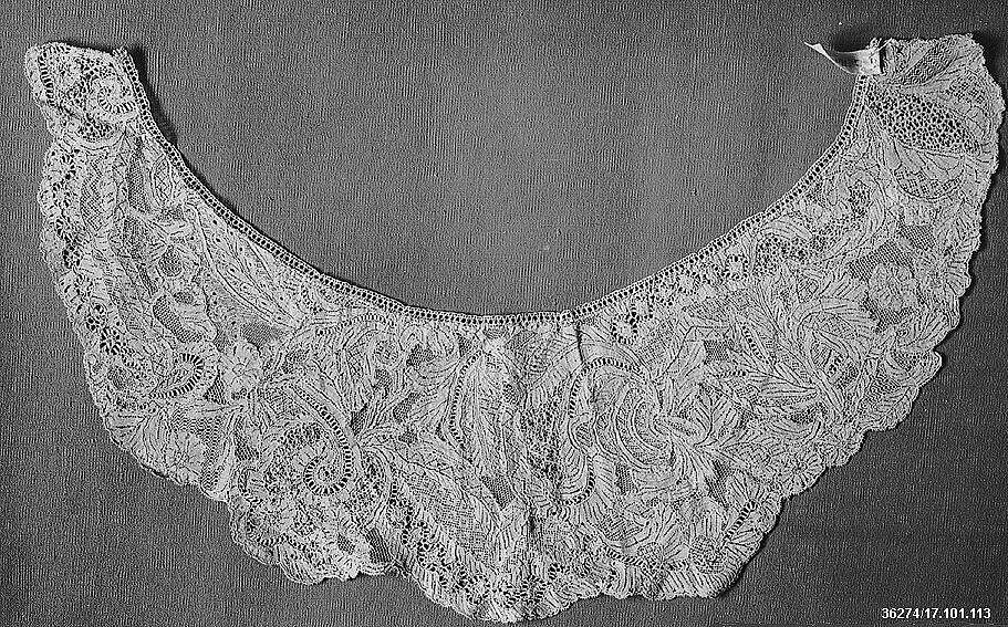 Sleeve piece, Needle lace, Italian, Venice 