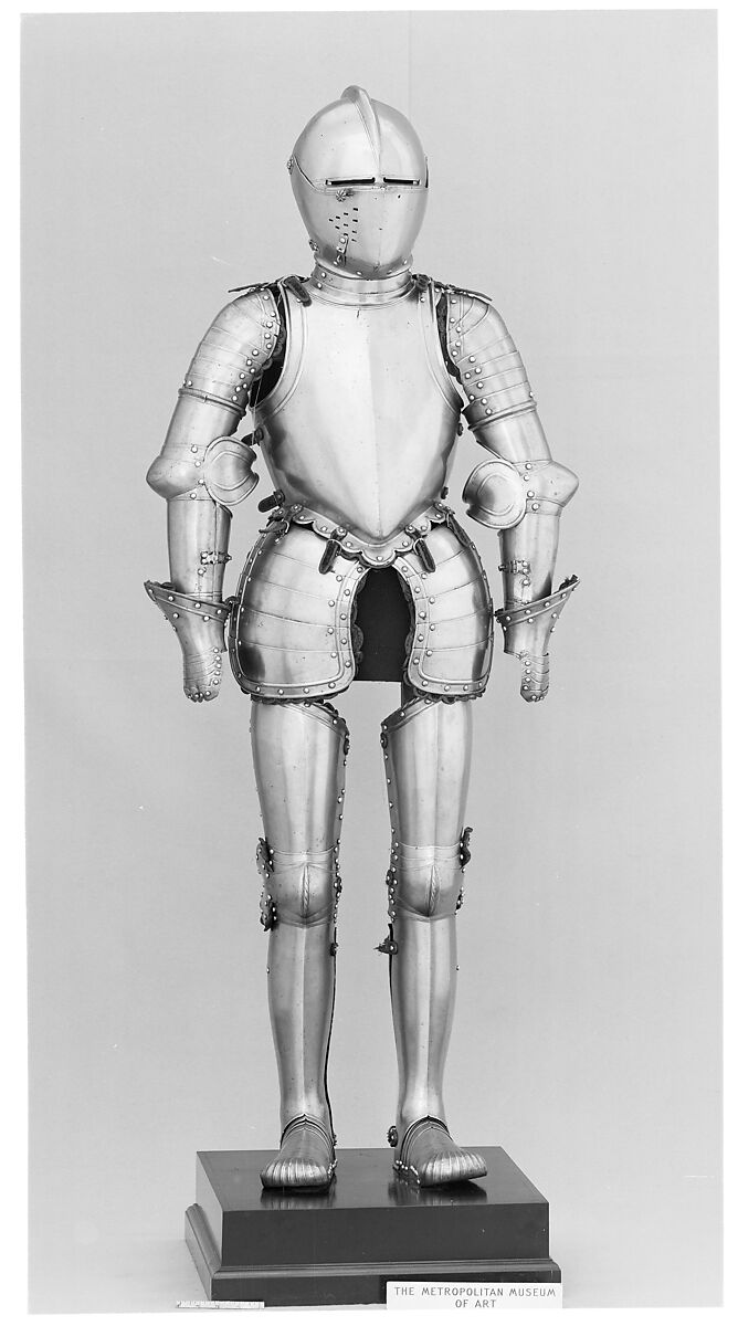 Armor for a Youth, Steel, leather, textile, possibly Italian 
