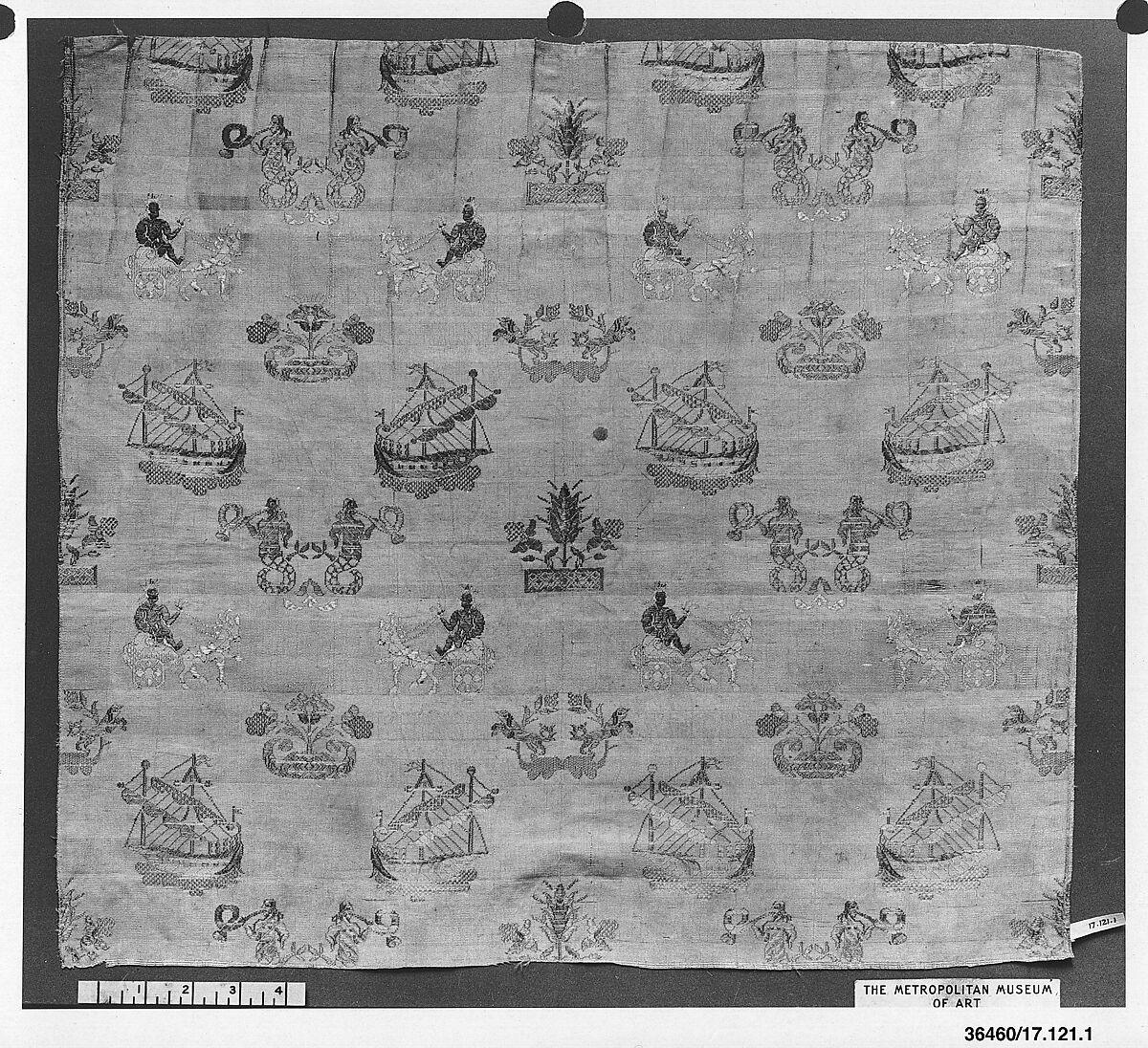 Fragment, Silk, Portuguese 