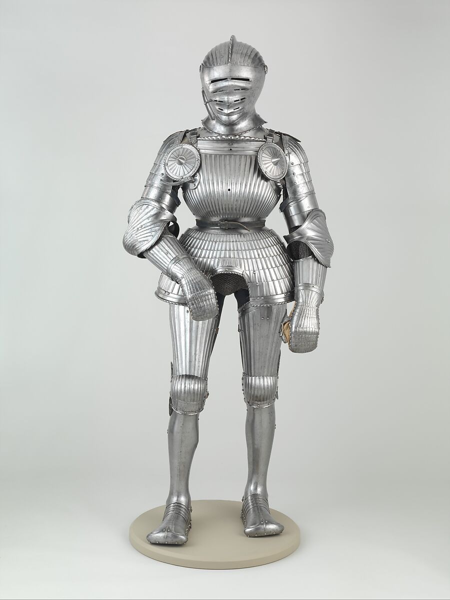 Field Armor, Steel, leather, German, Nuremberg