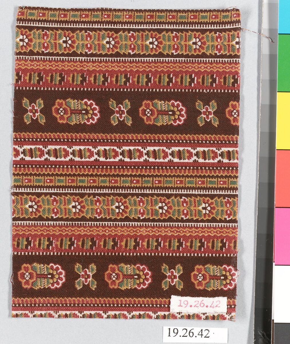 Sample, Cotton, French, Mulhouse