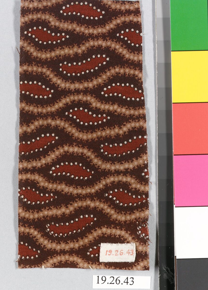 Sample, Cotton, French, Mulhouse