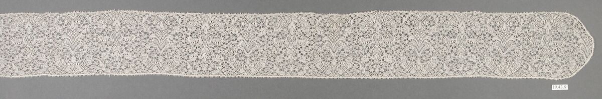 Barbe, Bobbin lace, Flemish 