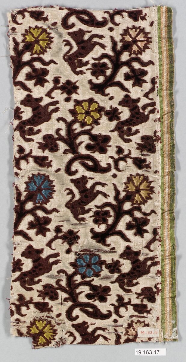 Fragment, Silk, Italian 