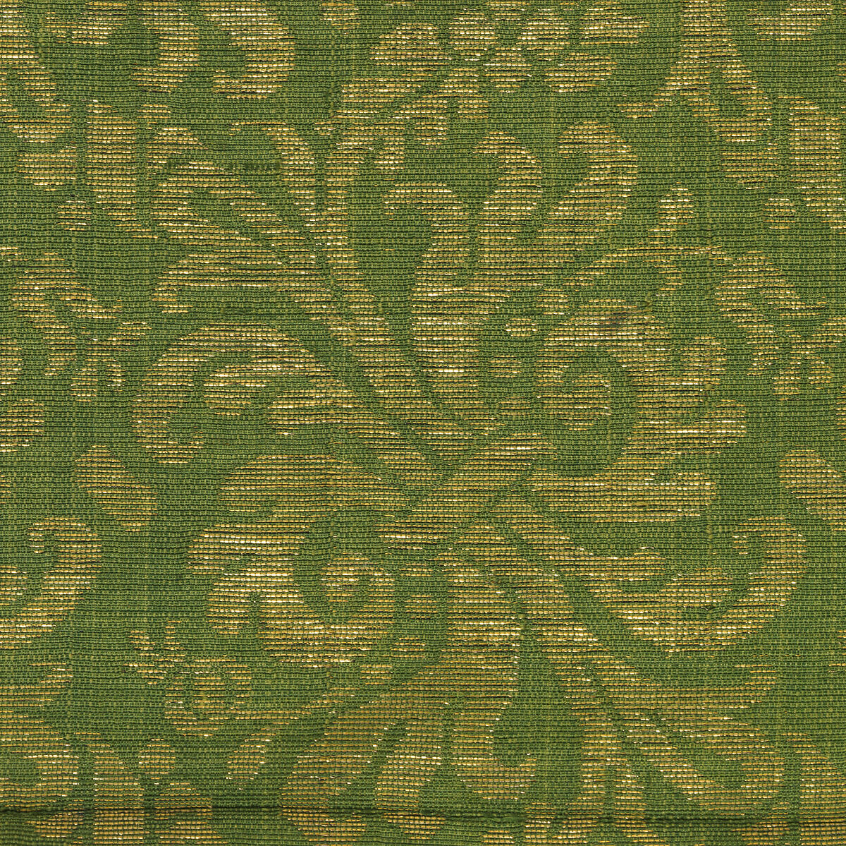 Piece, Silk and metal thread, Italian