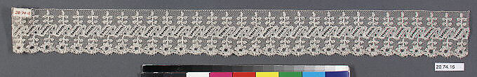 Fragment, Bobbin lace, Belgian 