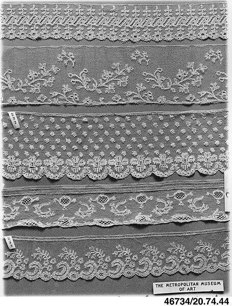 Fragment, Bobbin lace, Belgian