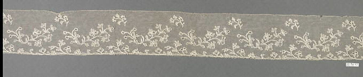 Fragment, Bobbin lace, Belgian 