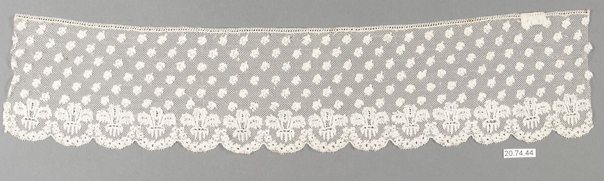 Fragment, Bobbin lace, Belgian 