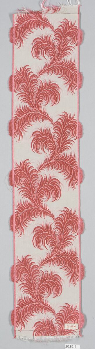 Ribbon, Silk, possibly French 