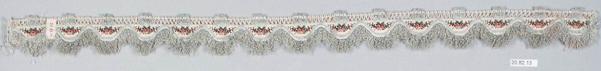 Ribbon, Silk, possibly French 