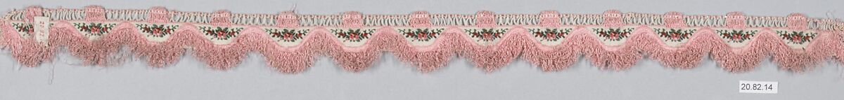 Ribbon, Silk, possibly French 