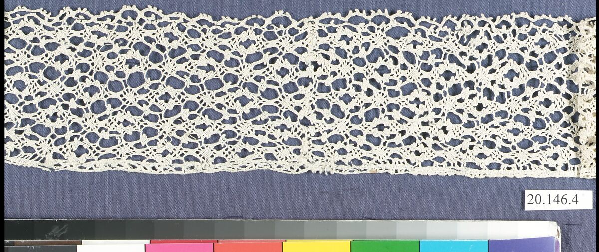 Fragment, Bobbin lace, Italian