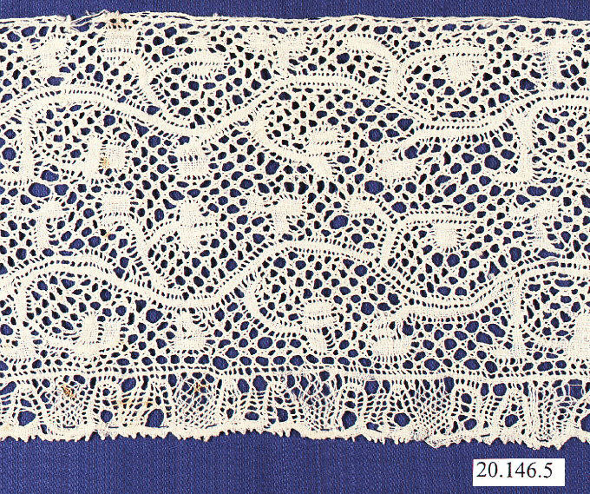 Strip, Bobbin lace, Italian 