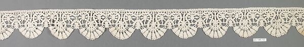Strip, Bobbin lace, Italian, Genoa