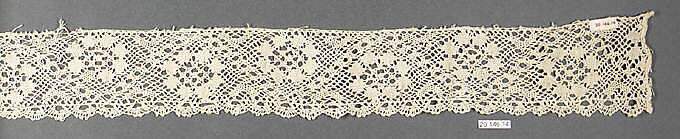 Strip, Bobbin lace, Italian, Genoa 