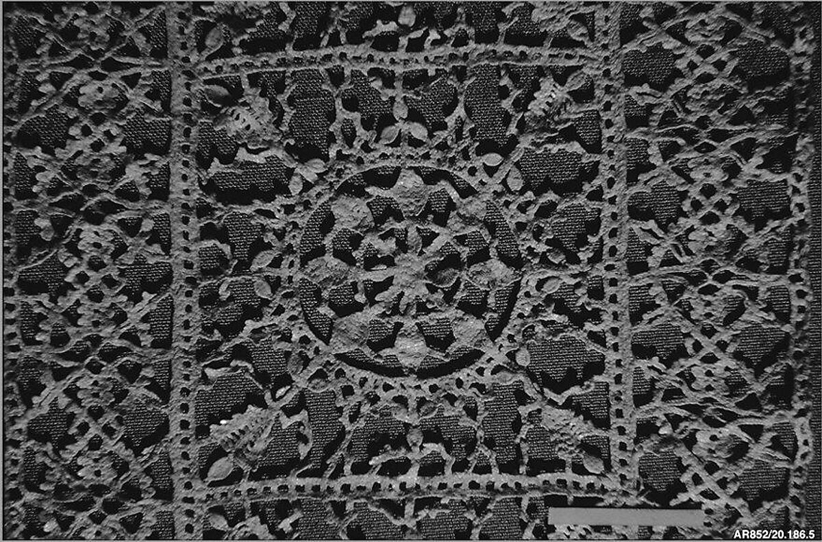 Insertion, Bobbin lace, Italian, Genoa
