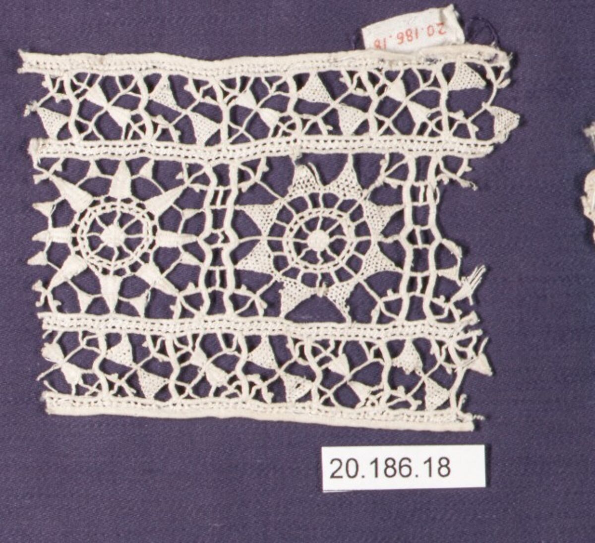 Fragment, Needle lace, Italian