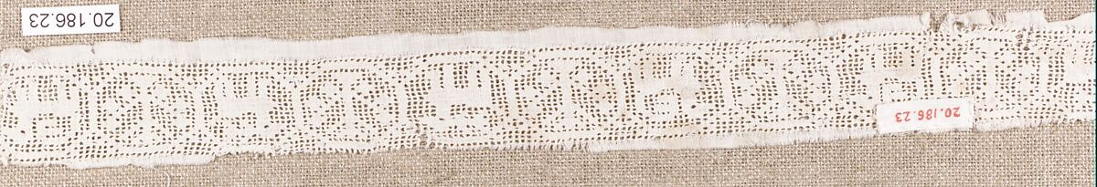 Strip, Drawnwork, Italian