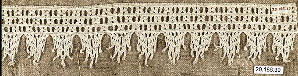 Edging, Macramé, Italian 