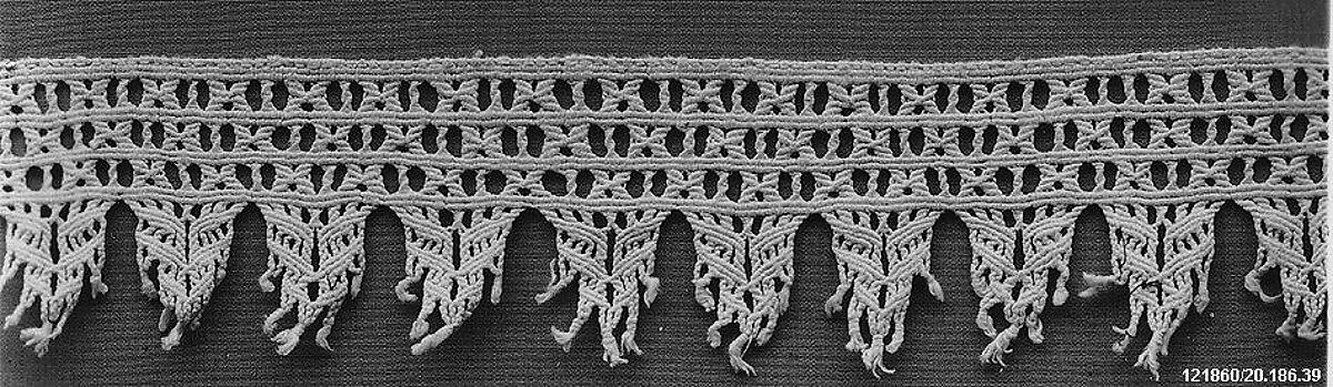 Edging, Macramé, Italian