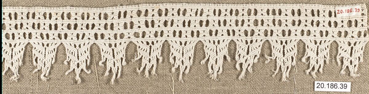 Edging, Macramé, Italian