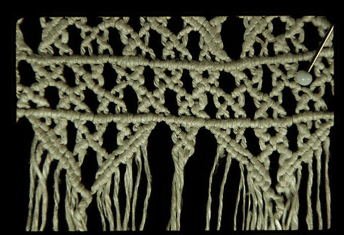 Edging, Macramé, Italian