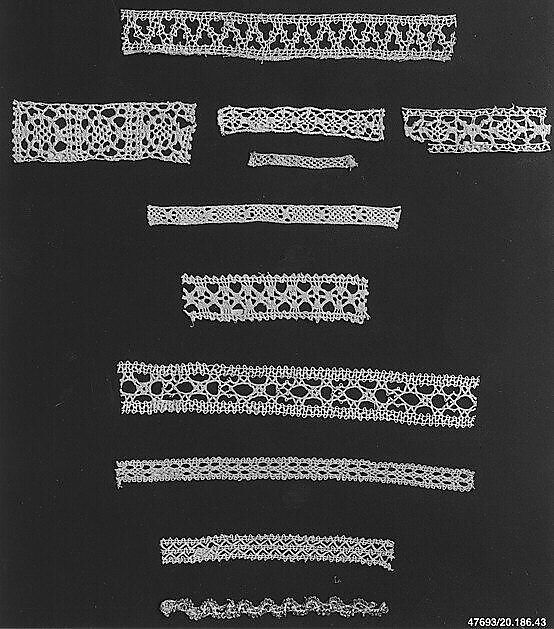 Insertion, Bobbin lace, Italian