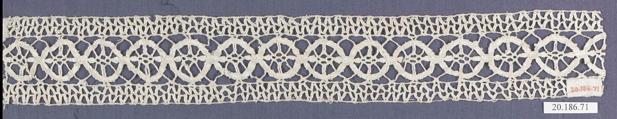Insertion, Bobbin lace, Italian