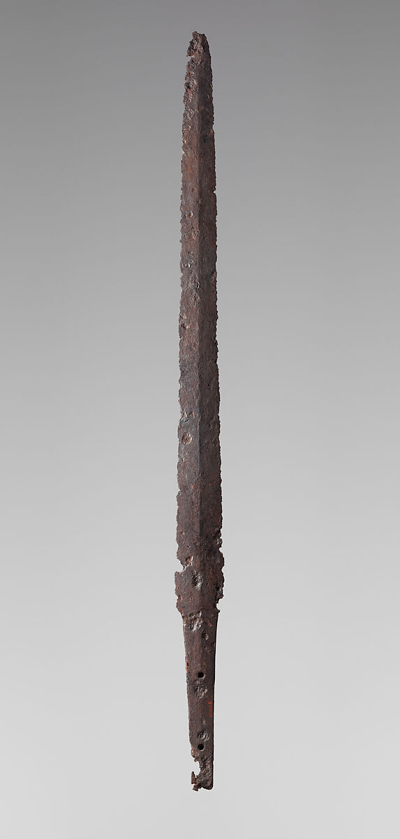 Blade for a Double-Edged Sword (<i>Ken</i>), Steel, Japanese