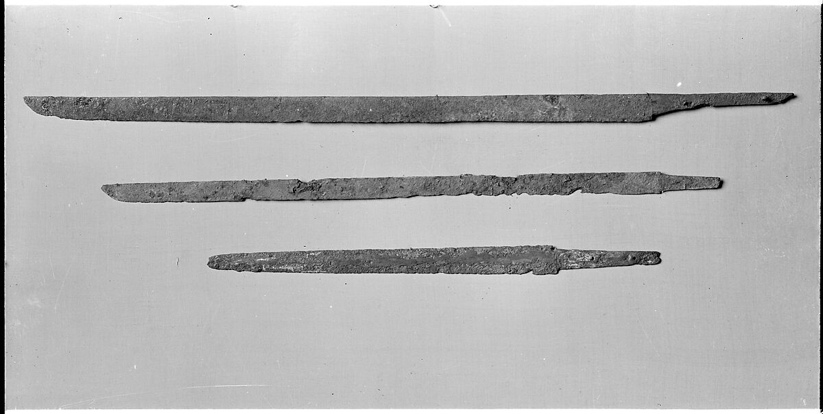 Blade for a Double-Edged Sword (<i>Ken</i>), Steel, Japanese