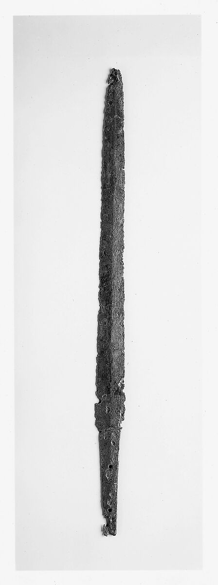 Blade for a Double-Edged Sword (<i>Ken</i>), Steel, Japanese 