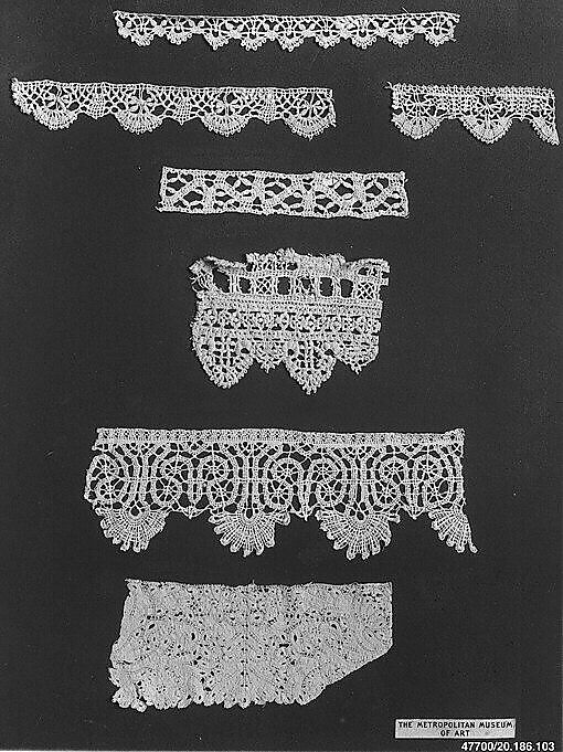 Edging, Bobbin lace, Italian