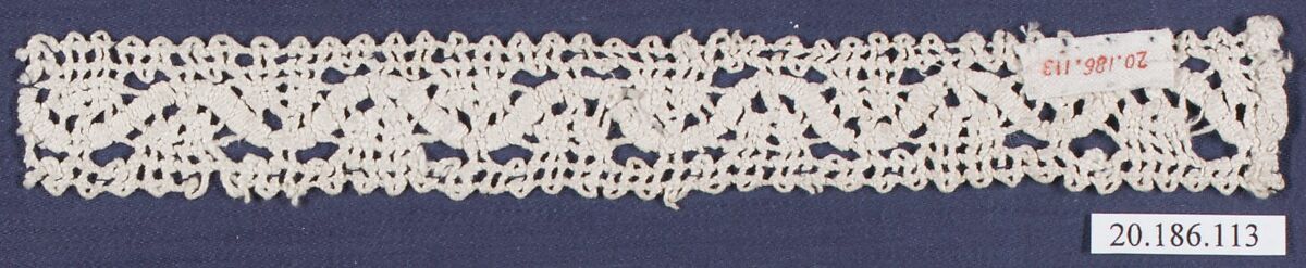 Insertion, Bobbin lace, Italian