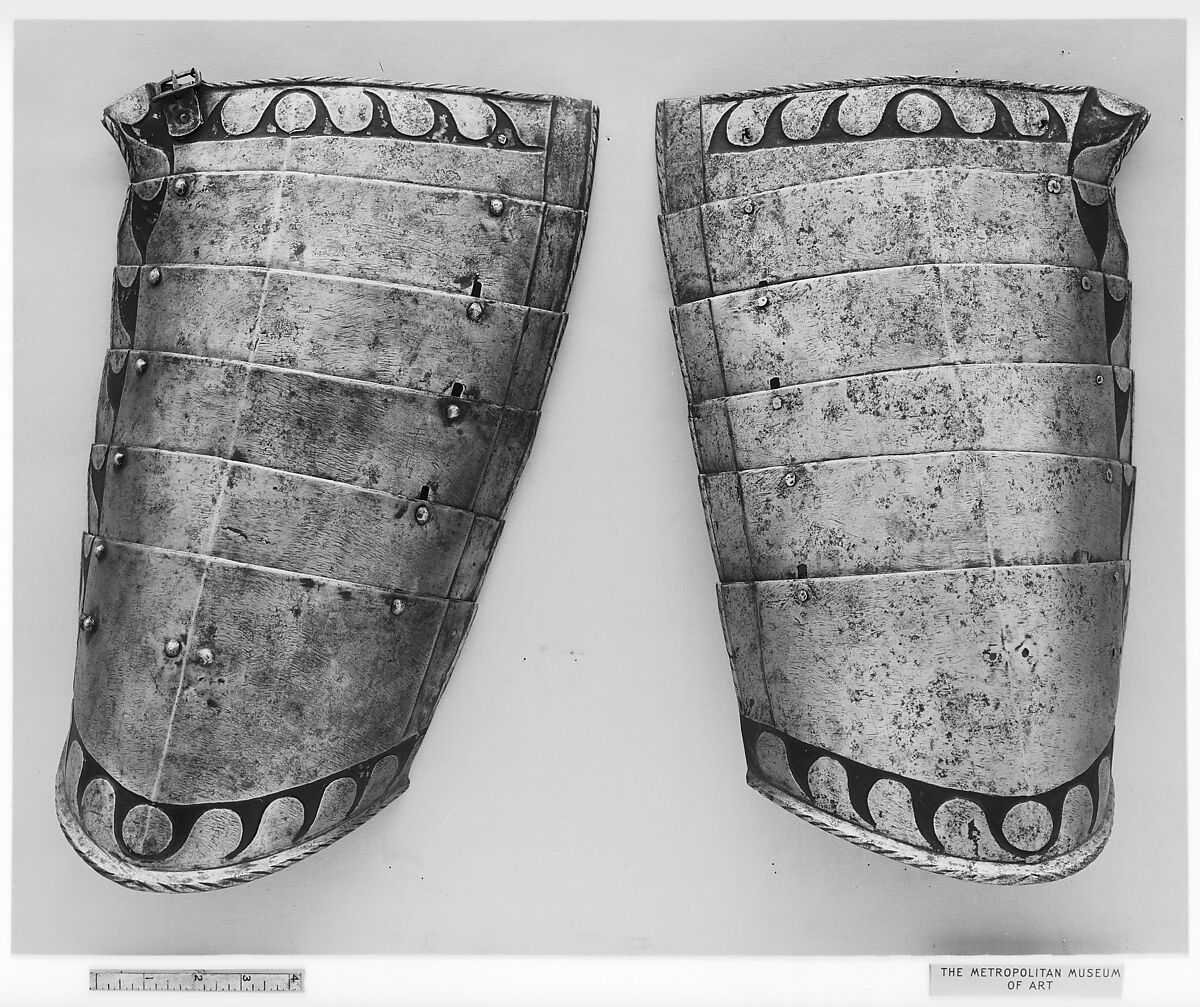 Breastplate with Tassets, Steel, leather, Swiss