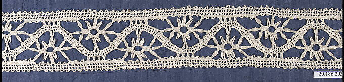 Fragment of lace, Italian, Genoa 