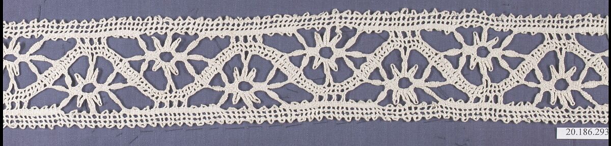 Fragment of lace, Italian, Genoa