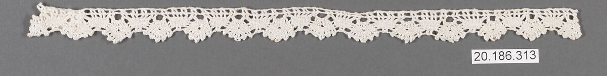 Edging, Bobbin lace, Italian, Genoa