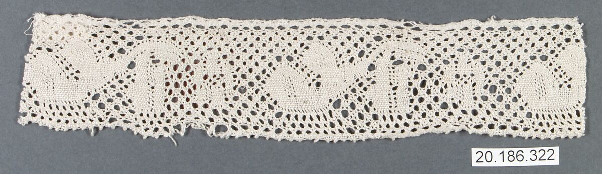 Edging, Bobbin lace, Italian, Abruzzi